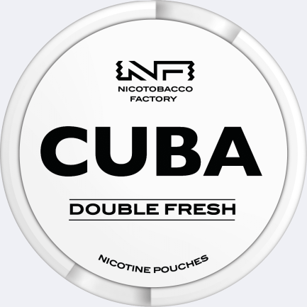 Cuba White Double Fresh 16mg