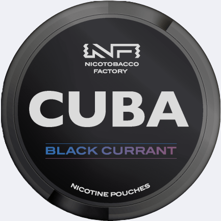 Cuba Black Blackcurrant 43mg